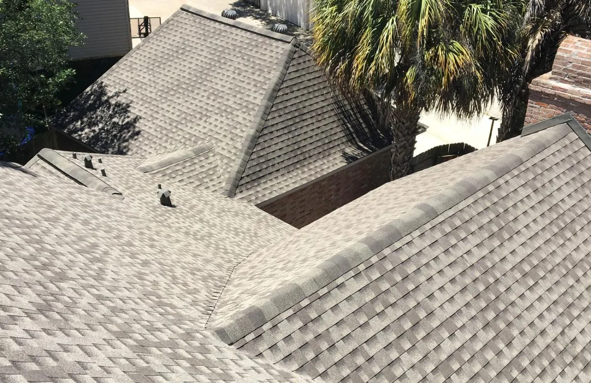 Professional residential roof installation