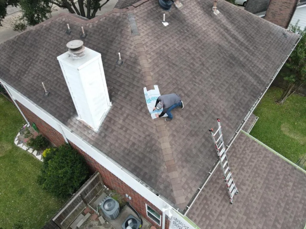 Professional roof installation across Greater Houston