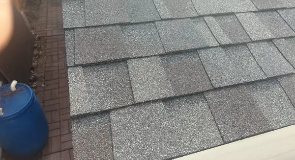 Rear slope of a replaced roof in Clear Lake, Houston