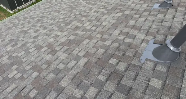 New three-in-one pipe jack flashed into the shingles