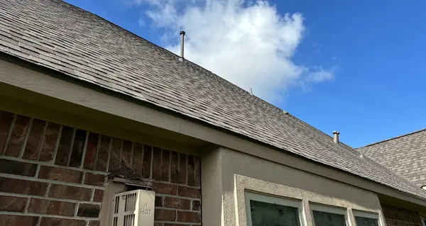 Rear slope above the brick wall after replacement