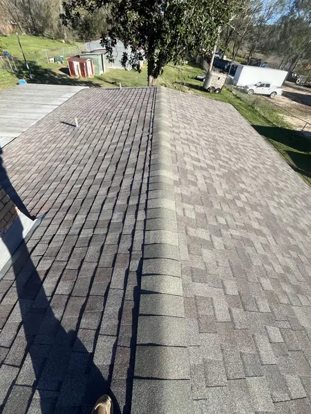 Rear slope of a replaced roof in northeast Houston
