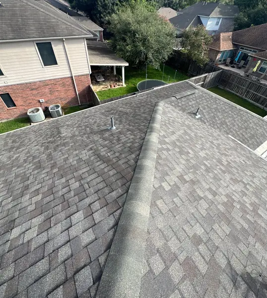 Hip intersection at the back of the house