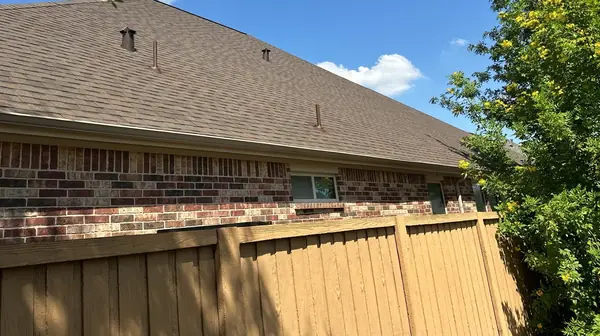 Rear slope seen over the back fence