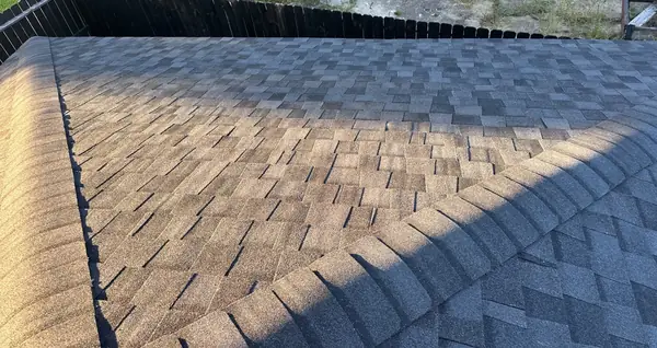 Rear slope of a replaced roof in southwest Houston
