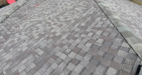 Rear slope of a replaced roof in Richmond
