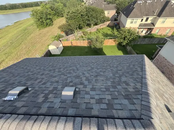 Rear slope with new box vents, Houston 77089