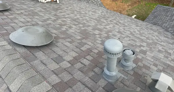 Front of a Quail Valley home after a May 2025 roof replacement