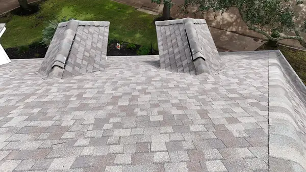 Replaced decking under a new roof in Houston 77094