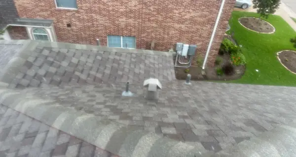 2x4 drip edge on a Pearland, TX roof