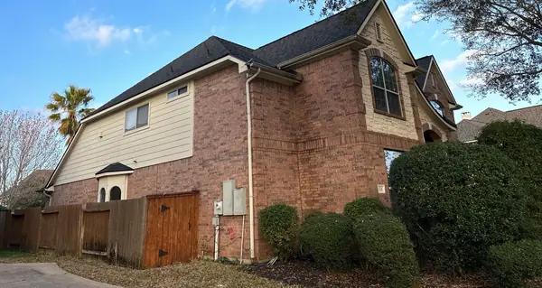 Rear of a League City home after a June 2024 roof replacement