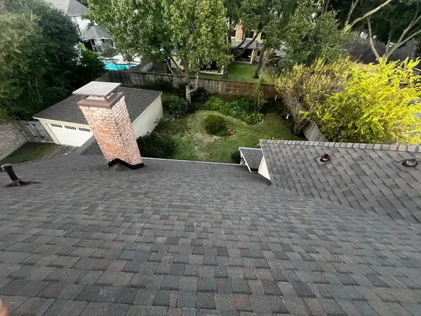Rear slope with a replaced dome vent