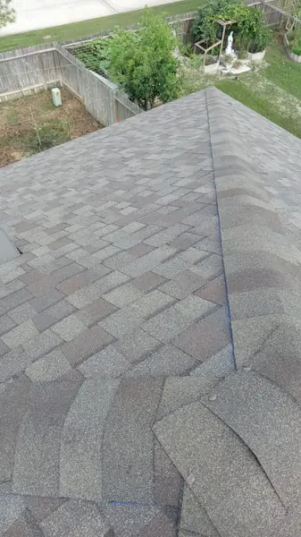 New box vents on a replaced roof in north Houston